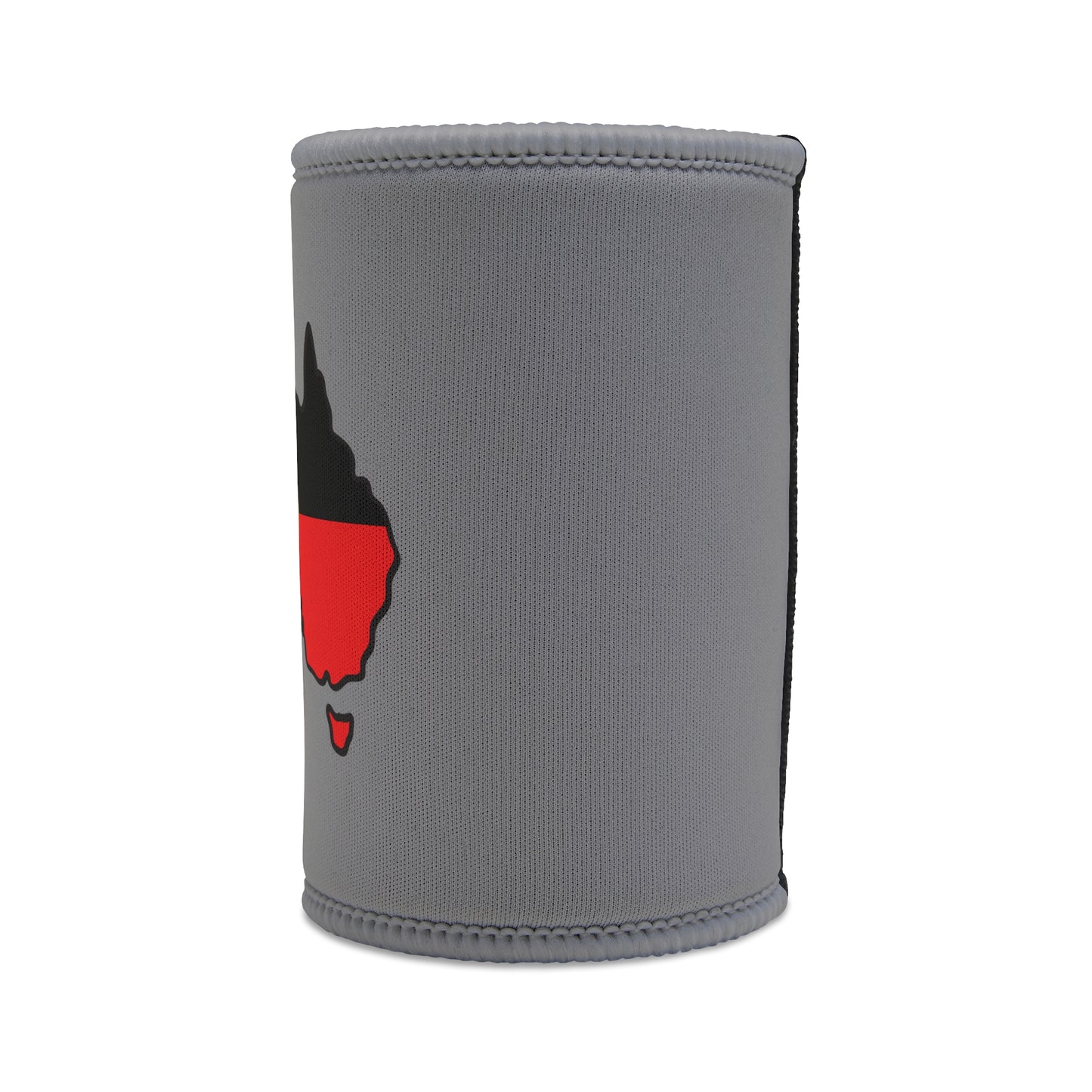 Country in Colours Grey Stubby Cooler Left