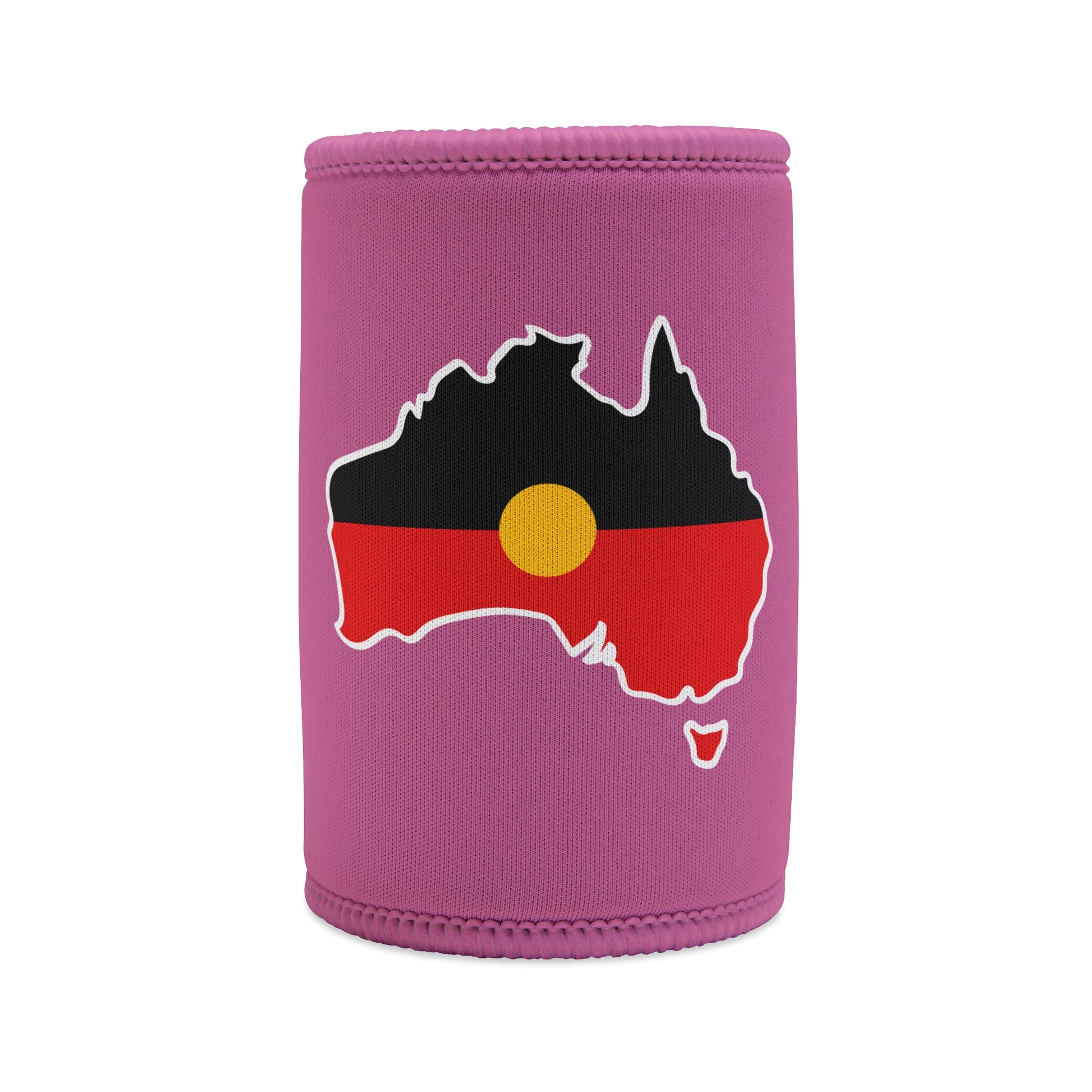 Chilled Country Pink Stubby Cooler Front