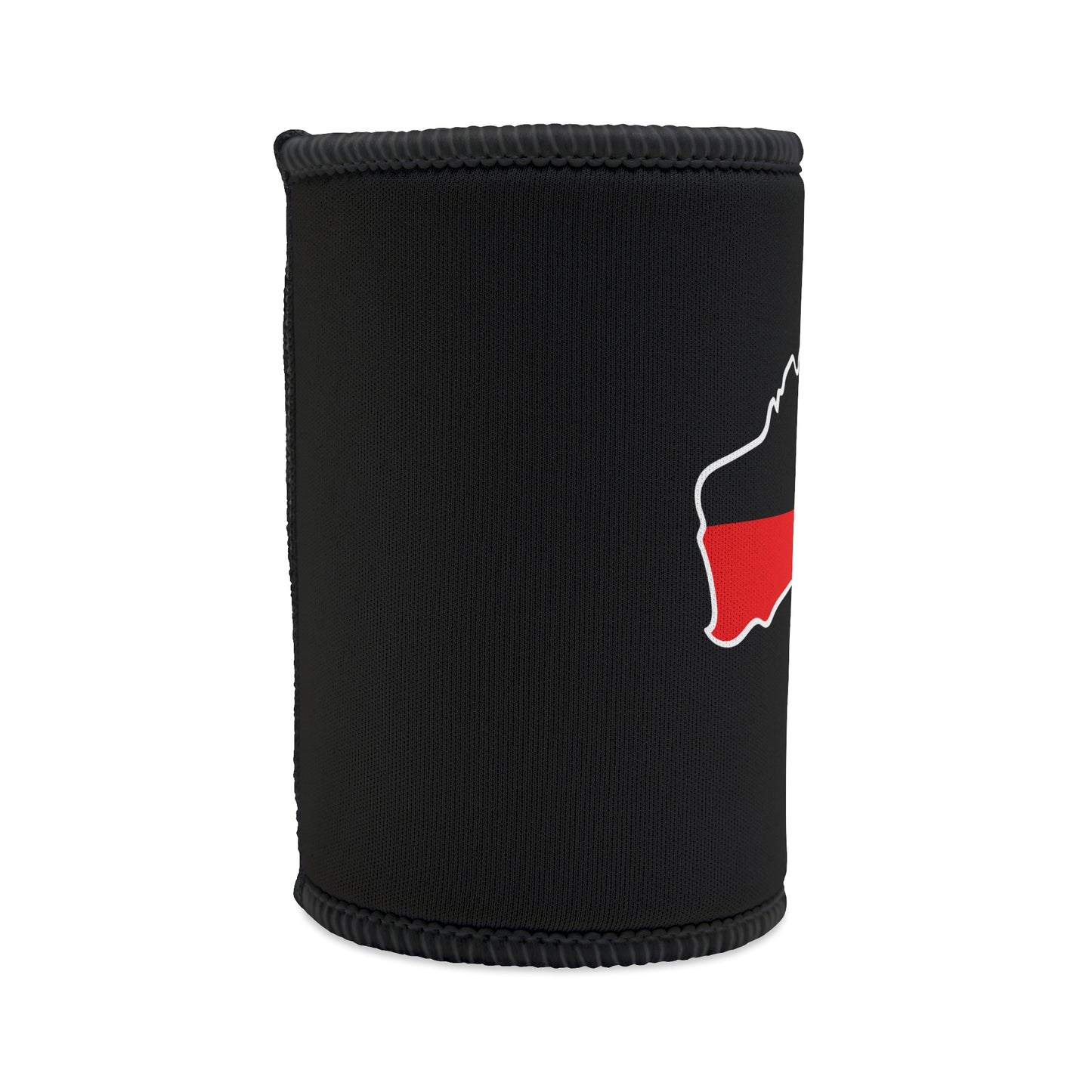 Country in Colours Black Stubby Cooler Right