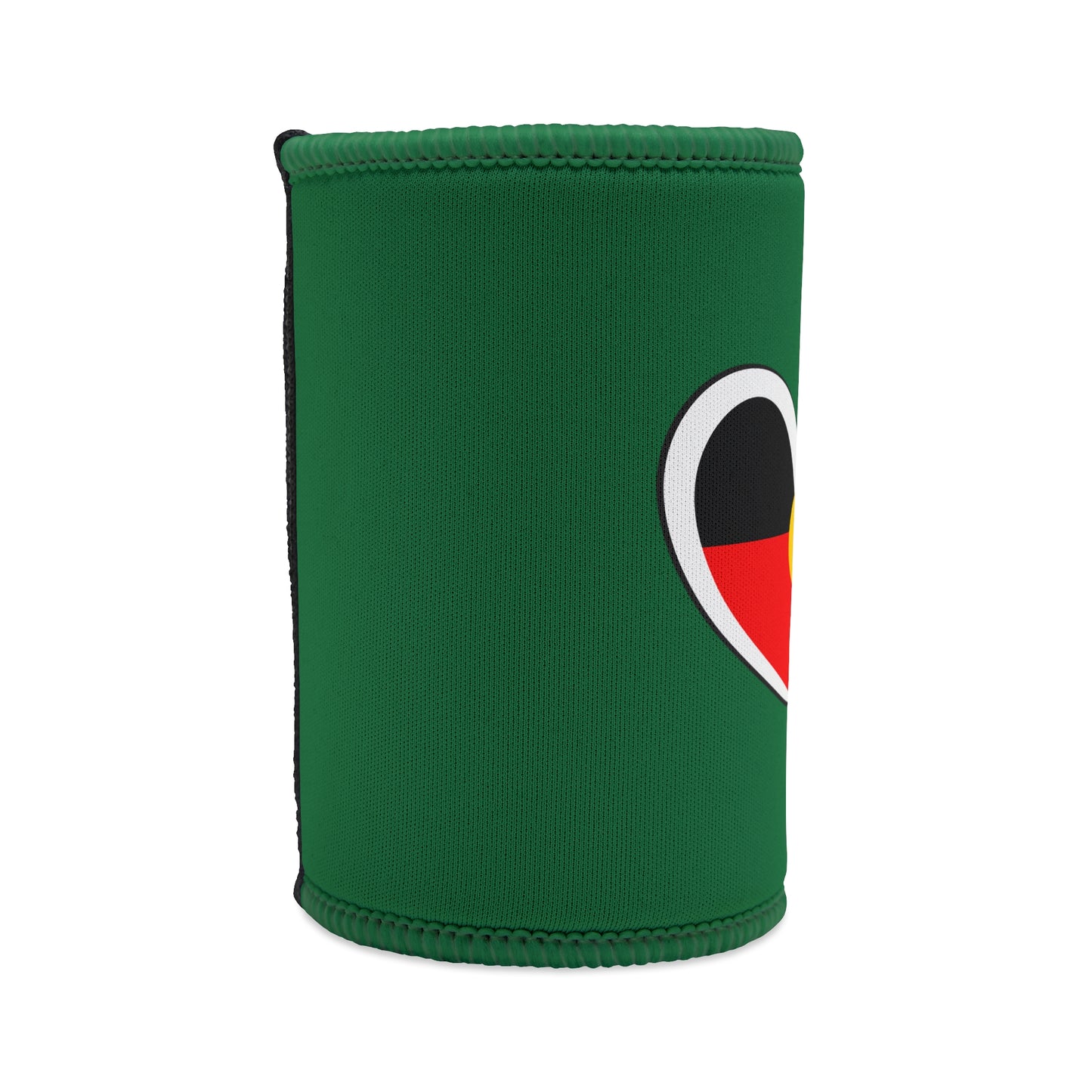 Heart of the Mob Stubby Cooler Green Right